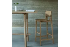 Barhocker N4 Eiche natur H 110 cm