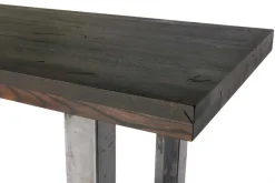 Bartisch astige Eiche Massivholz gerade Kante 230*85*108 cm