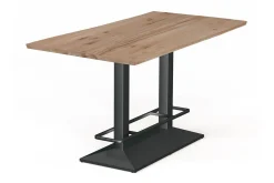 Bartisch Toulon Double Eiche schweizer Kante