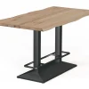 Bartisch Toulon Double Eiche Naturkante