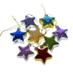 Baumschumuck Stern diverse Farben