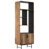 Bücherregal Evo Teak natur H 220cm