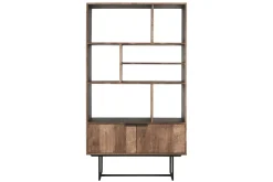 Bücherregal Odeon Teak natur H 210 cm