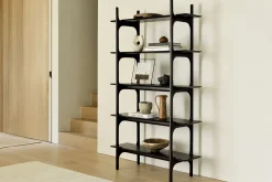 Bücherregal PI Mahagoni H 187 cm