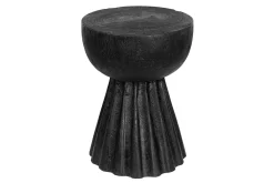 Beisteller Trophy Massivholz schwarz