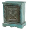 Beistellschrank Vintage blau
