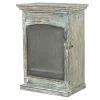 Beistellschrank Vintage blau