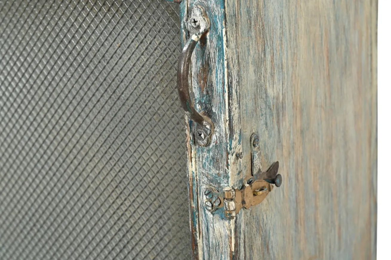 Beistellschrank Vintage blau
