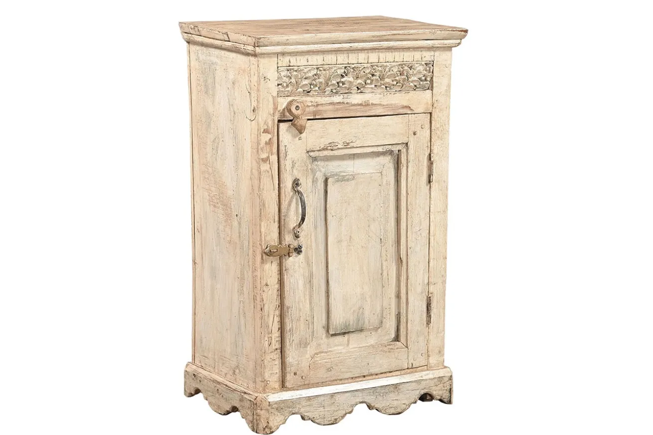 Beistellschrank Vintage creme