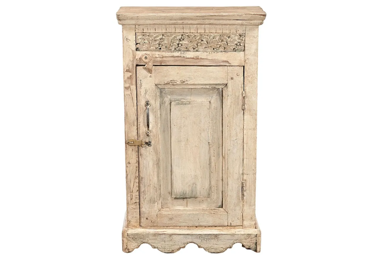 Beistellschrank Vintage creme