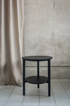 Beistelltisch Bok Eiche schwarz