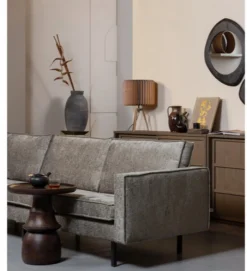 Beistelltisch Broad Mangoholz braun D 50 cm