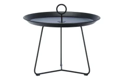 Beistelltisch Eyelet schwarz D 60 cm
