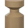 Beistelltisch Fire Metall beige