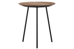 Beistelltisch Highlight Teak natur rund D 40 cm