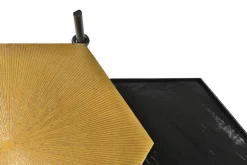 Beistelltisch Industrial Metall Marmor H 61cm