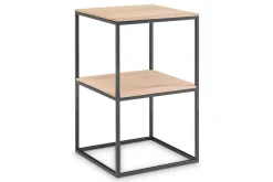 Beistelltisch Marc Eiche weiß 45 cm