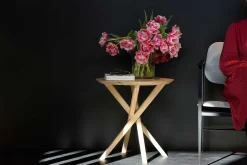 Beistelltisch Mikado Eiche natur D 50 cm