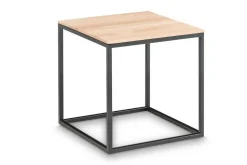 Beistelltisch Pino Eiche weiß 40 cm