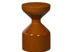 Beistelltisch rotbraun