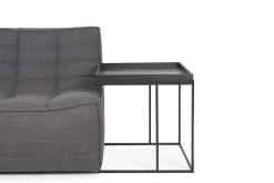 Beistelltisch schwarz 39x39 cm