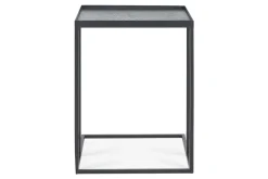 Beistelltisch schwarz 39x39 cm