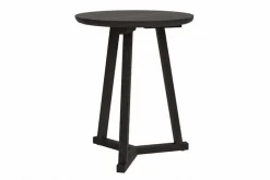 Beistelltisch Tripod Eiche schwarz