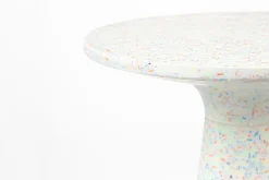 Beistelltisch Vicky recycled H 45 cm weiss