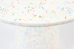 Beistelltisch Vicky recycled H 45 cm weiss