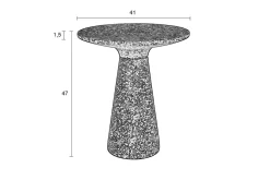 Beistelltisch Vicky recycled H 45 cm grün