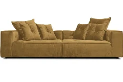 Big Sofa Brian Samt braun