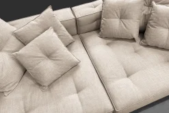 Big Sofa Brian Stoff beige