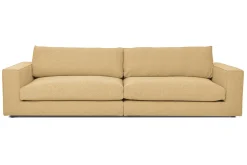 Big Sofa Venezia Stoff hellbraun