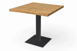 Bistrotisch Eiche Stahl 50 cm