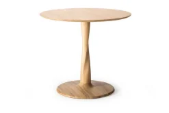 Bistrotisch Torsion Eiche natur D 70 cm