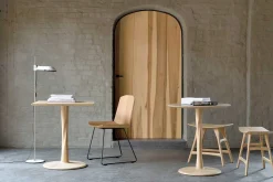 Bistrotisch Torsion Eiche natur D 70 cm