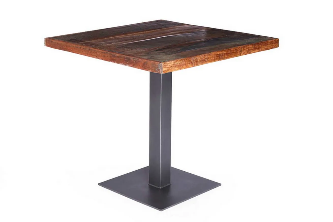 Bistrotisch Vintage mit Metallfuss