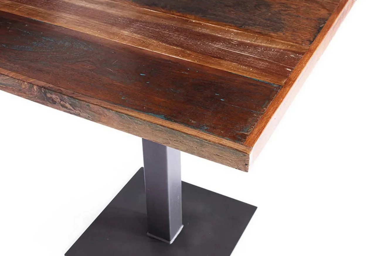 Bistrotisch Vintage mit Metallfuss