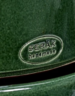 Blumentopf Keramik grün D 25 cm