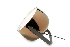 Bodenleuchte Bag glatt bronze klein