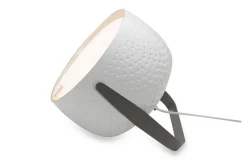 Bodenleuchte Bag glatt weiß klein