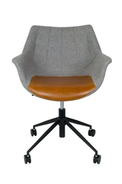 Bürostuhl Doulton Stoff grau