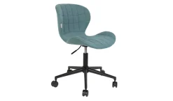 Bürostuhl mit Drehfunktion blau
