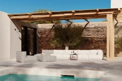 Club Ecke Outdoor Silky beige