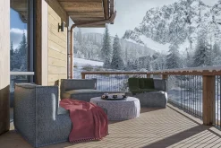Club Ecke Outdoor Silky grau