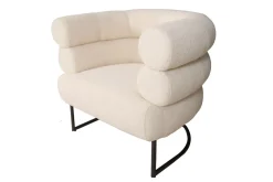 Club Sessel Marco Cosmopolitan Boucléstoff creme