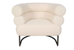 Club Sessel Marco Cosmopolitan Boucléstoff creme
