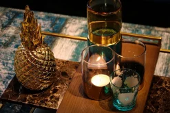 Couchtisch Architect Metall gold klein