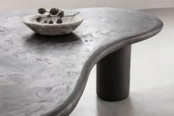 Couchtisch Curva schwarz B 130 cm