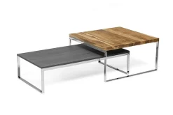Couchtisch Design Nussbaum massiv